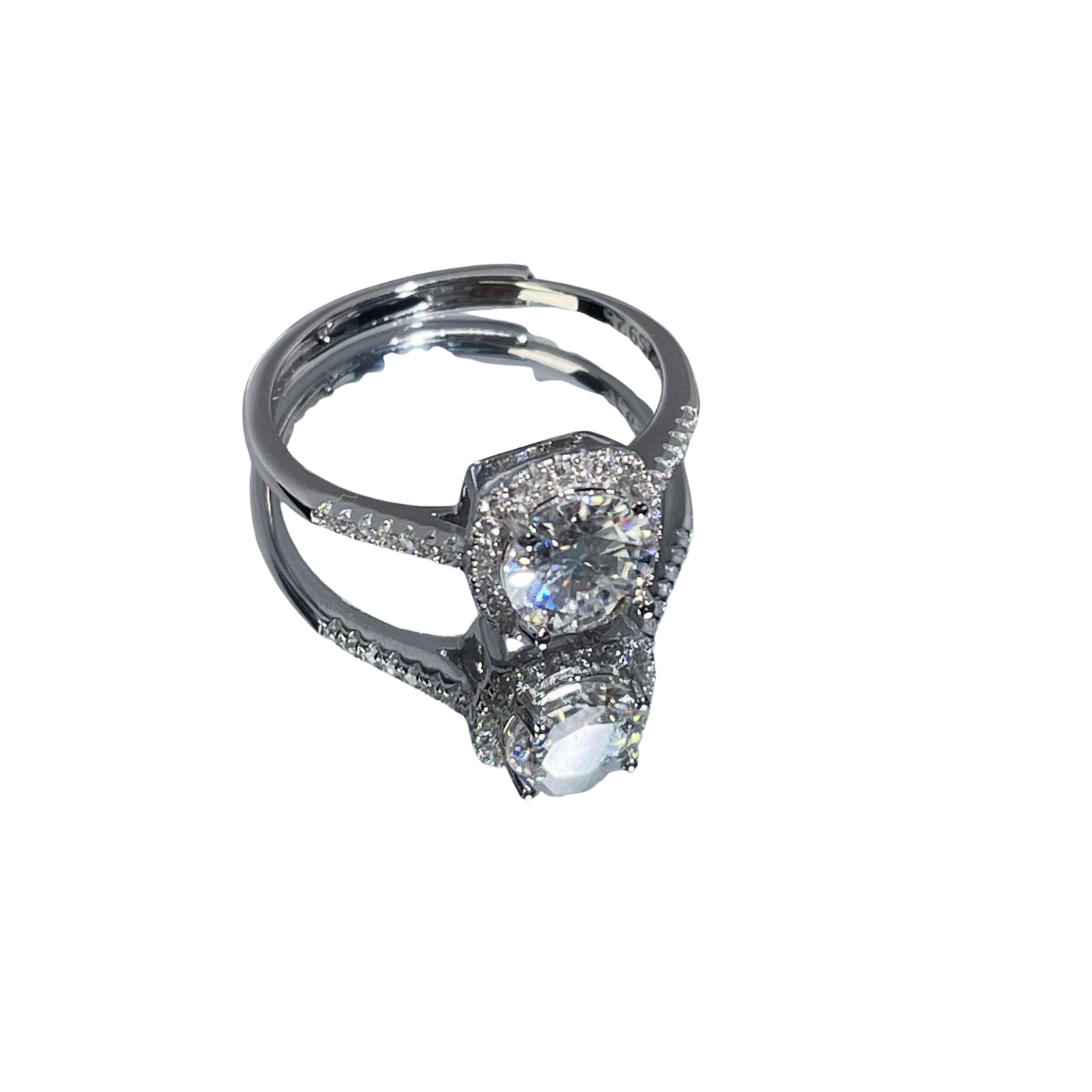 Anillo Julia | Solitario Moissanita 1 Quilate