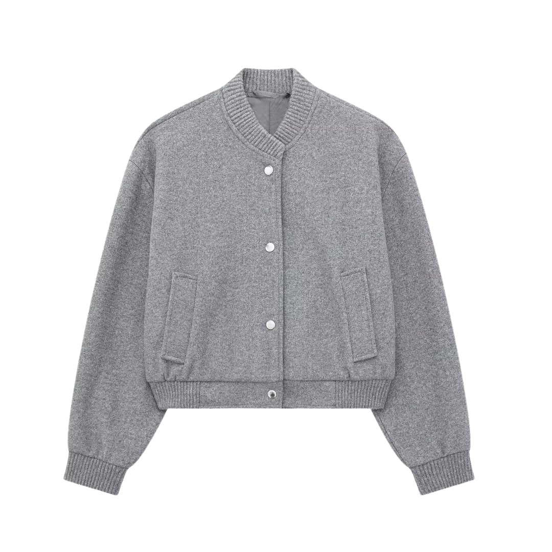 Chaqueta Julia | Bomber Paño Oversize
