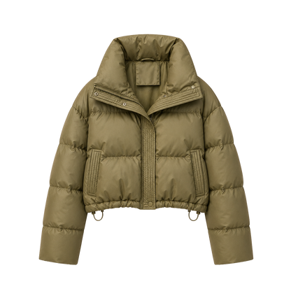 Chaqueta Puffer Julia | Cropped Acolchada