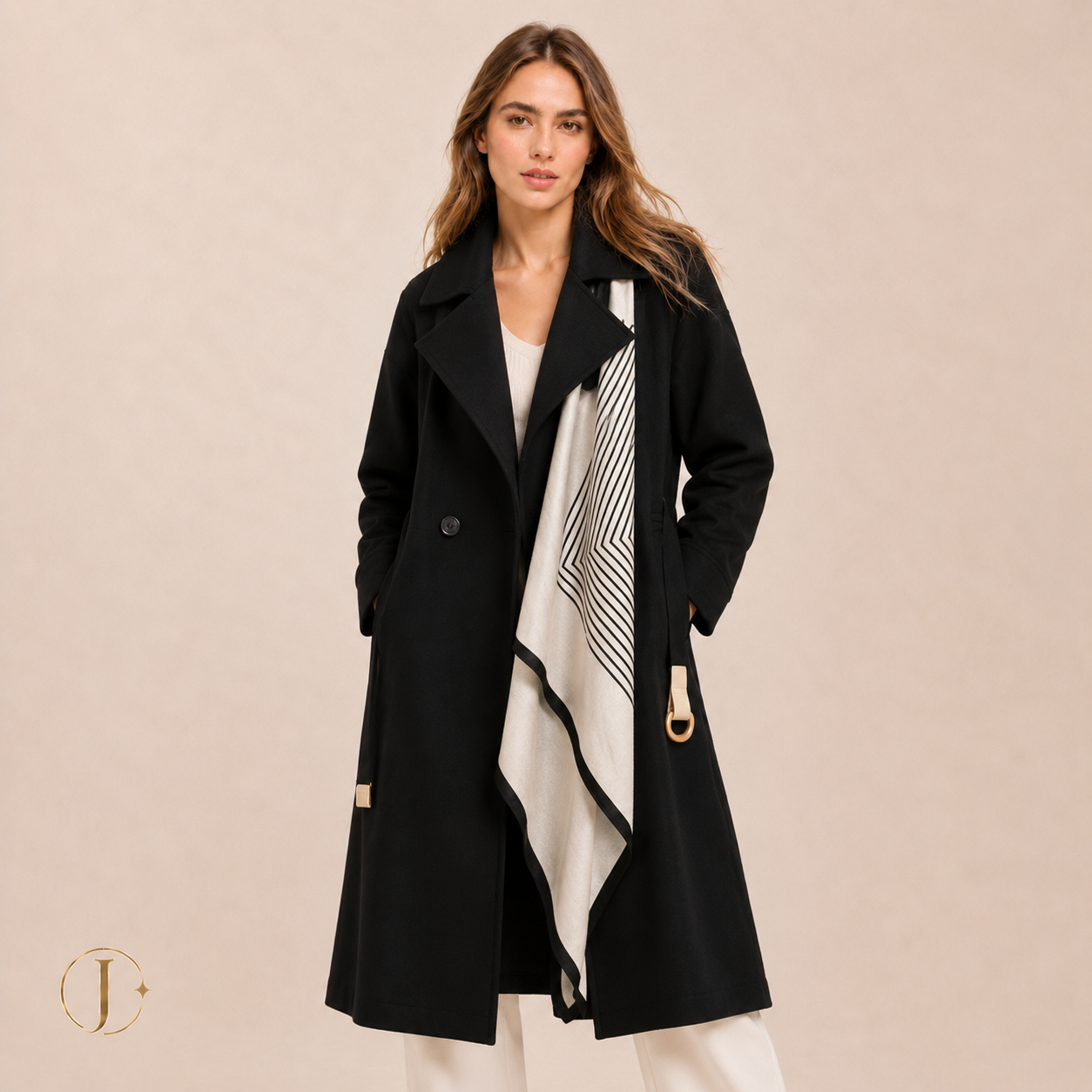 Trench Clásico Julia | Abotonado Doble
