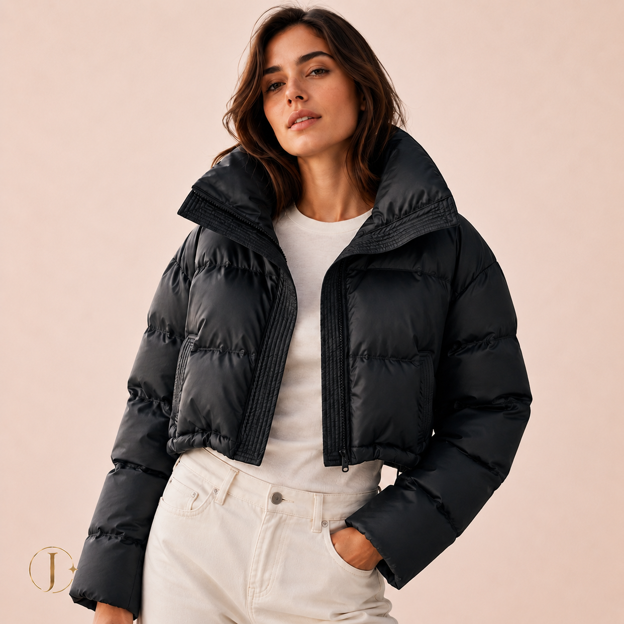 Chaqueta Puffer Julia | Cropped Acolchada