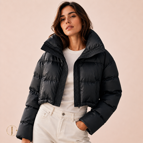 Chaqueta Puffer Julia | Cropped Acolchada