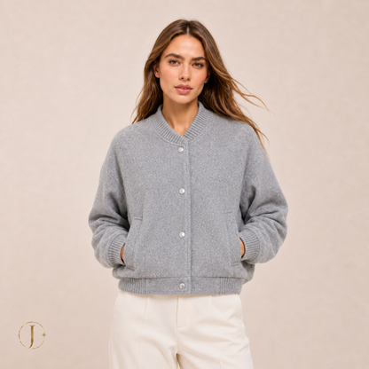 Chaqueta Julia | Bomber Paño Oversize