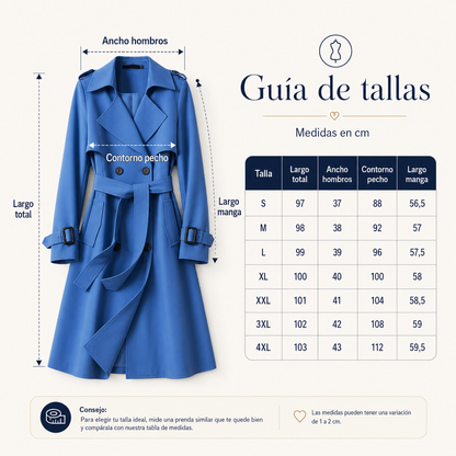Trench Julia  | Forro Escocés