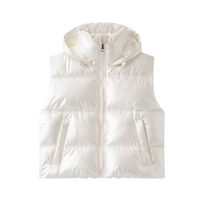 Puffer Julia Metalizado sin mangas